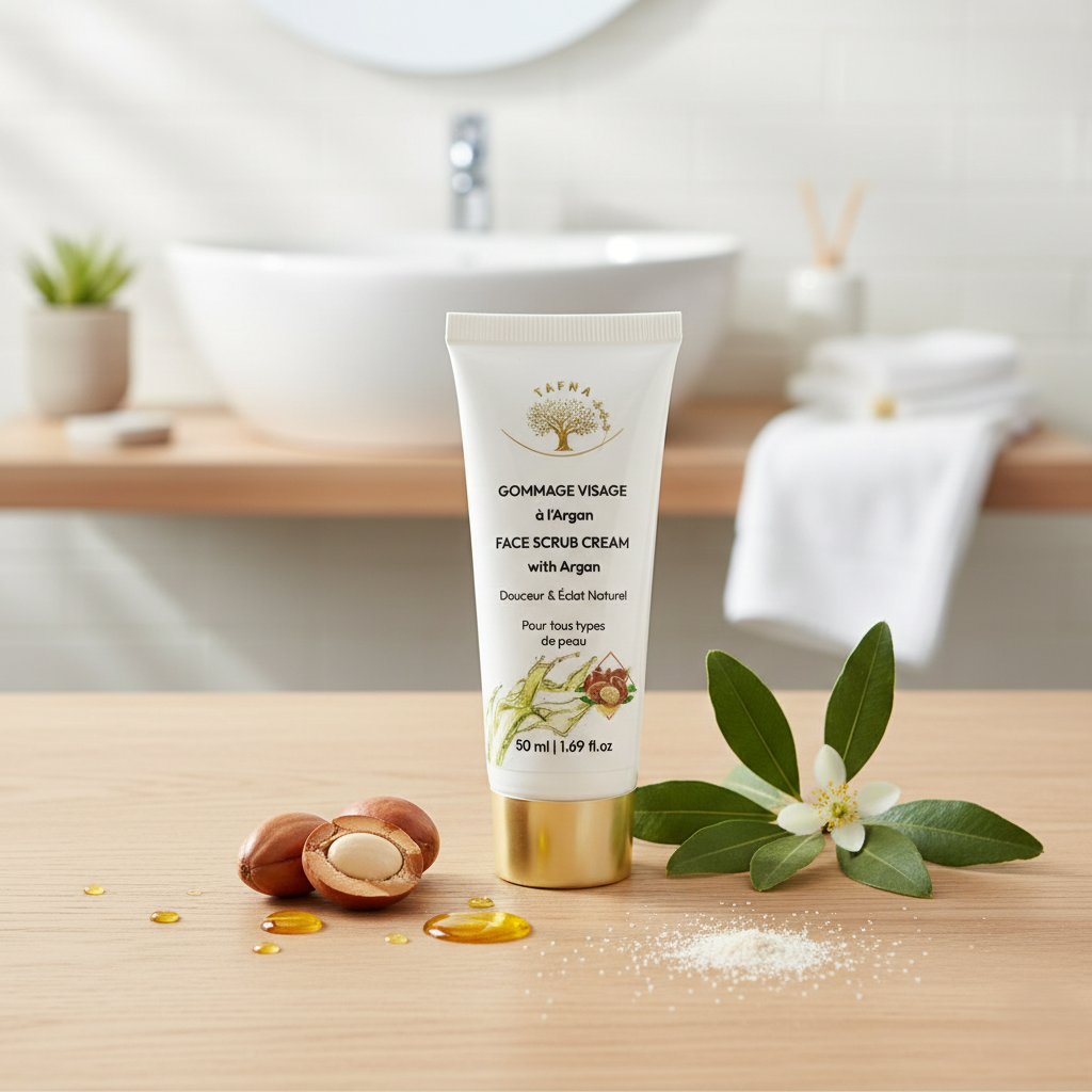 Gommage Visage à l’Argan
