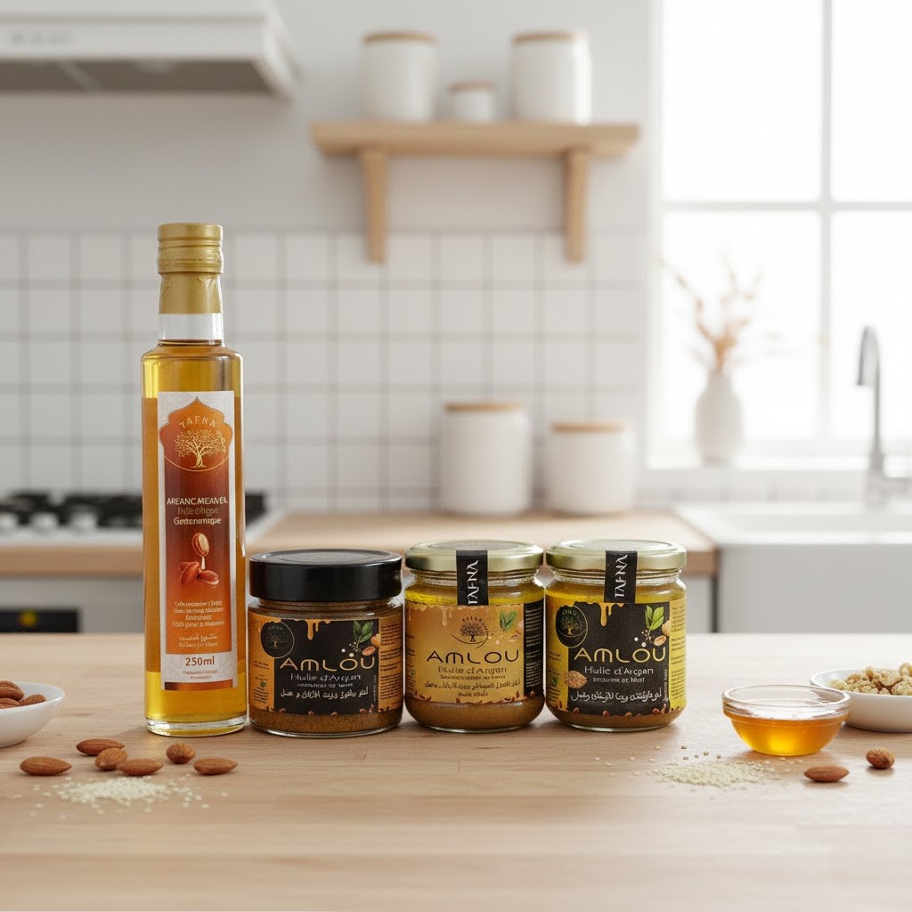 Argan Oil & Amlou Gift Set